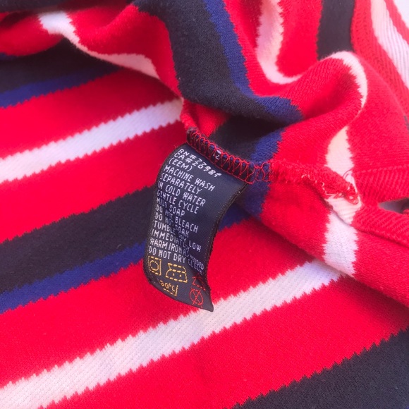 VTG TOMMY HILFIGER Multicolor Stripe Shirt Sz XL - Picture 5 of 5